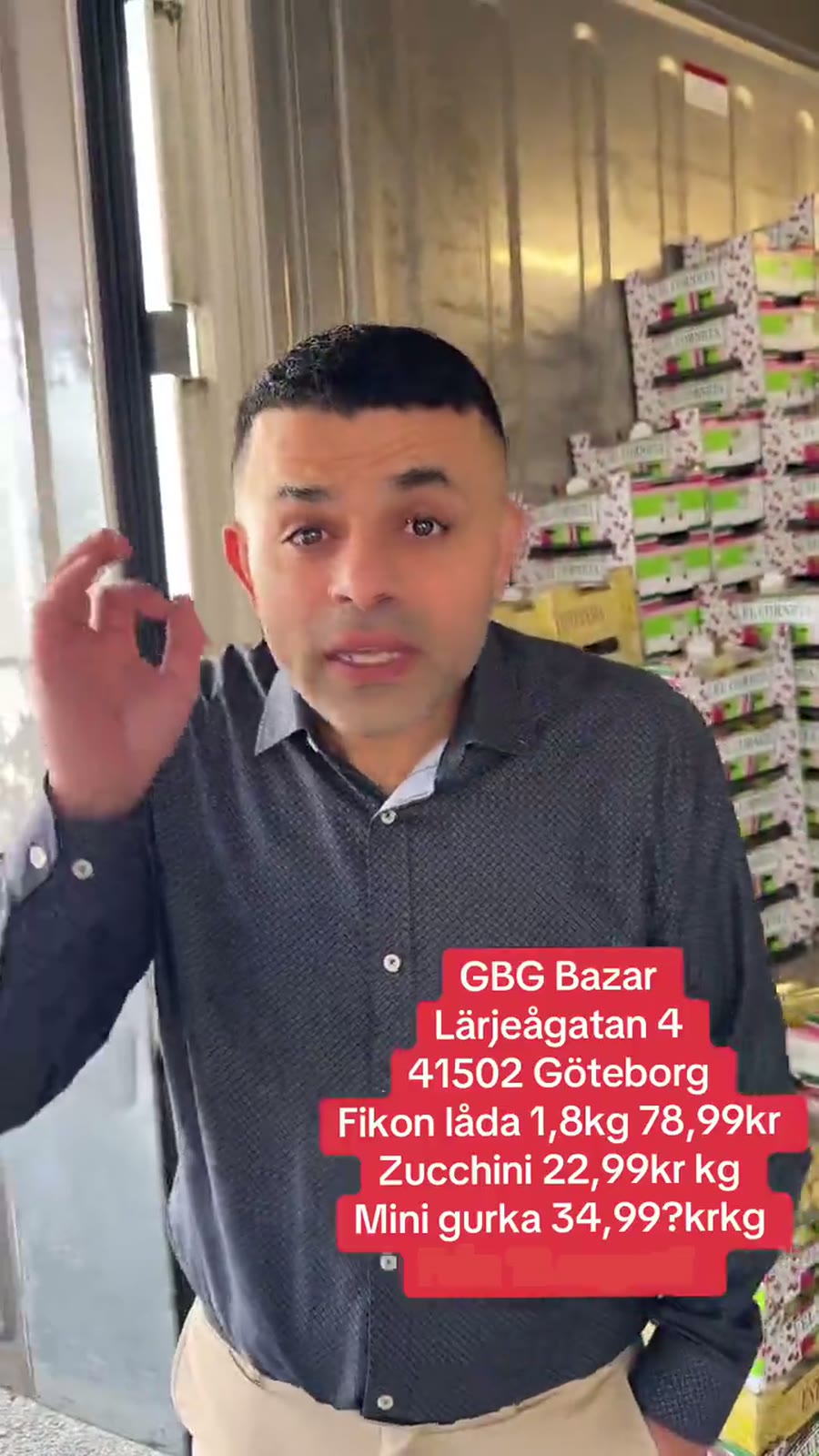 Kyllager & storpack hos GBG Bazar