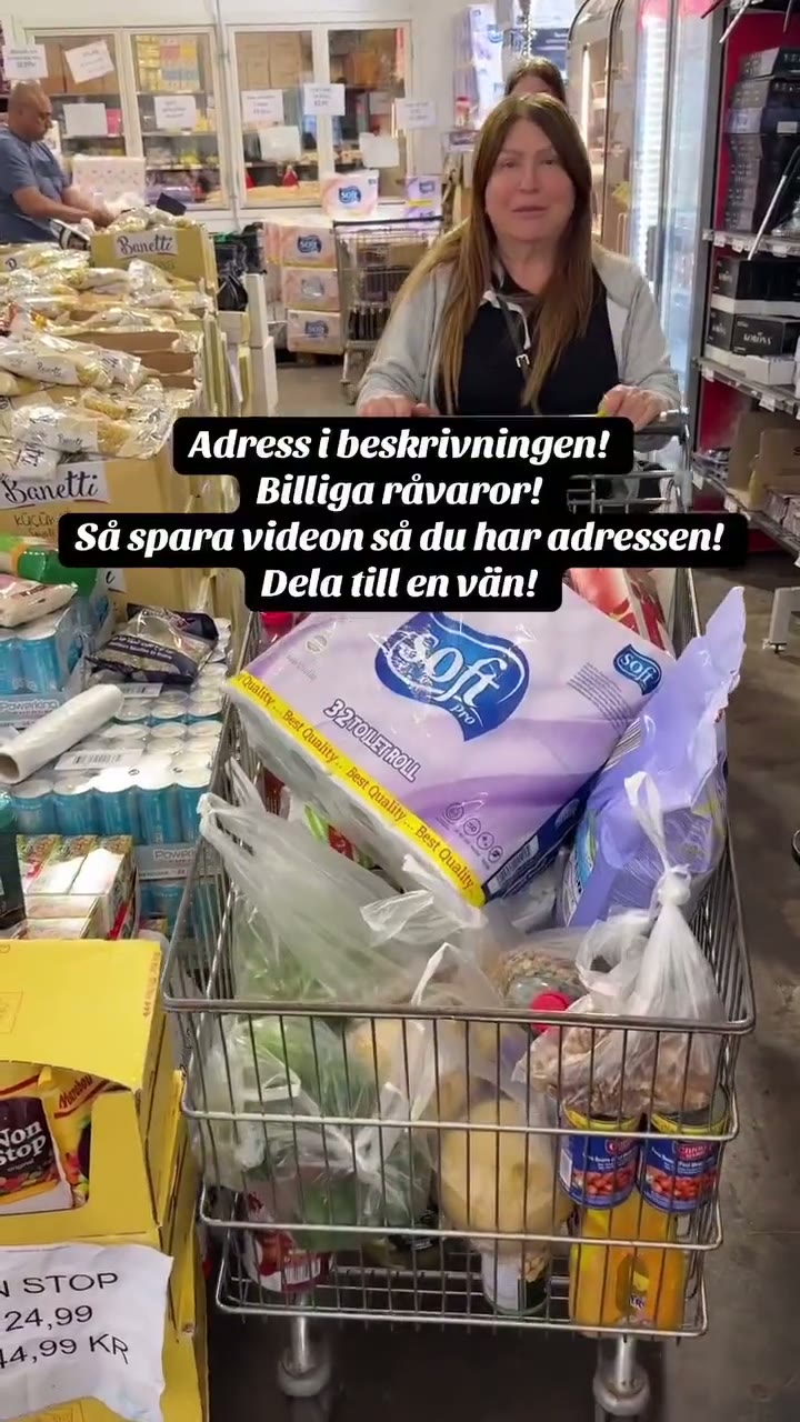 En kunds storhandel hos oss hos GBG Bazar